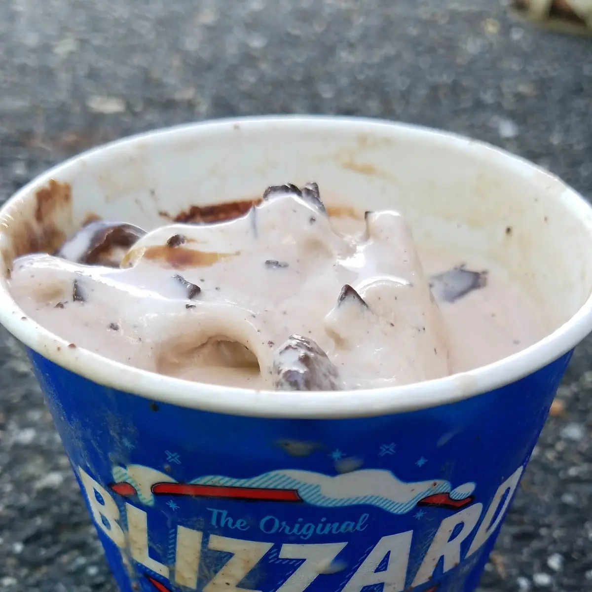 Chocolate Brownie Blizzard