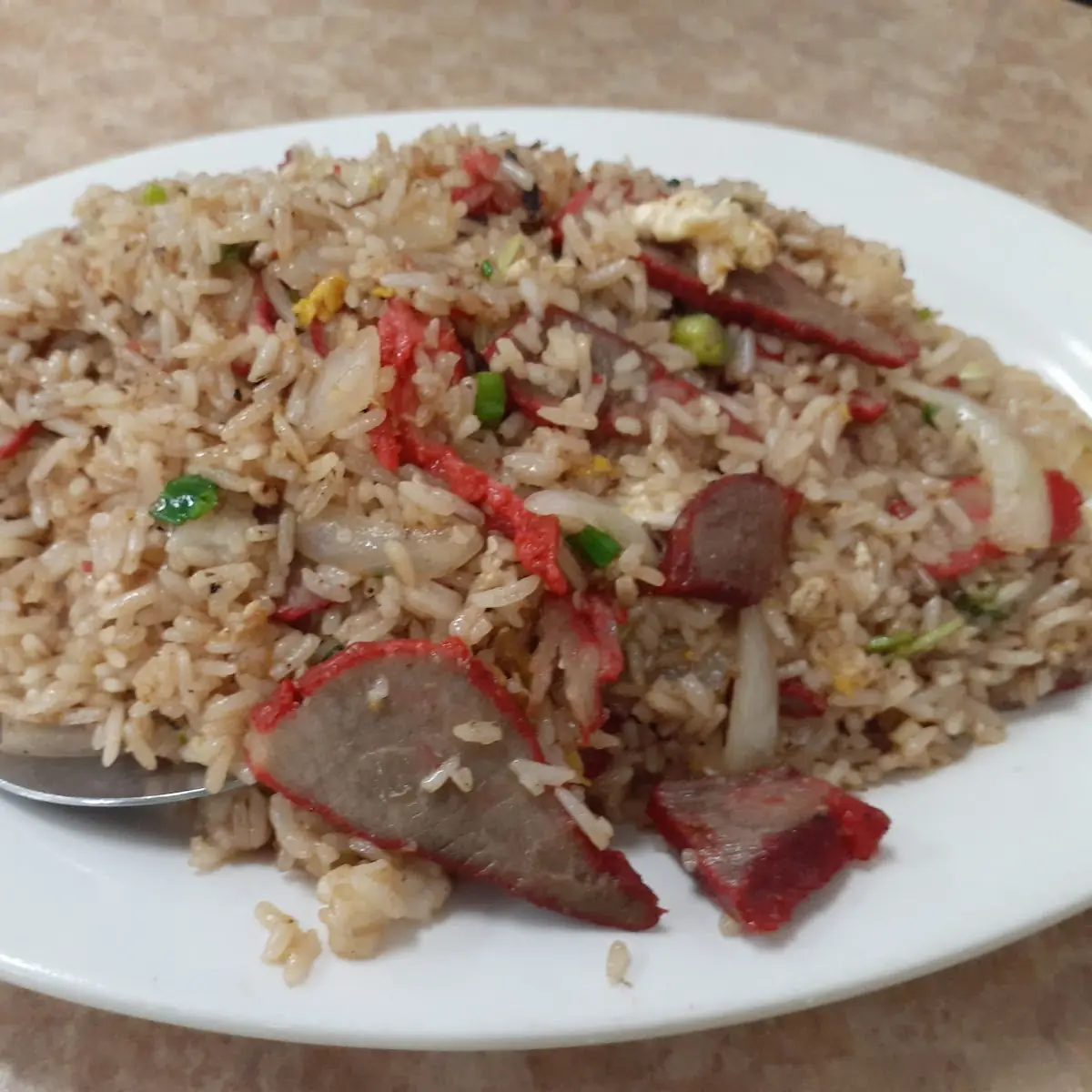Fried Rice with BBQ Pork