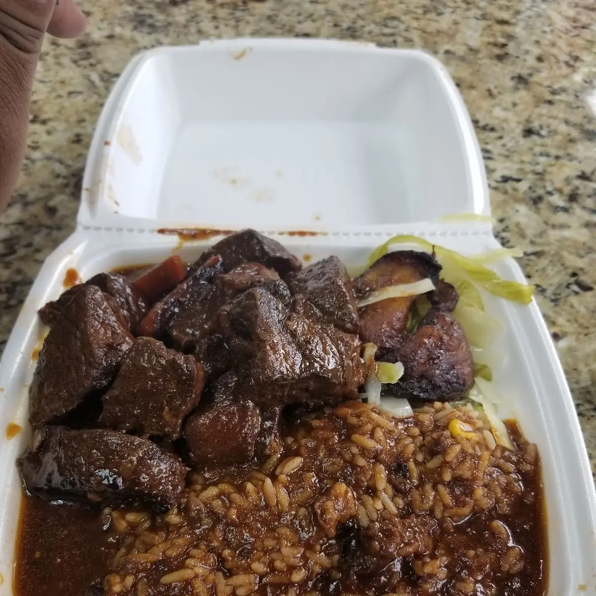 Jerk Chicken & Rice & Peas