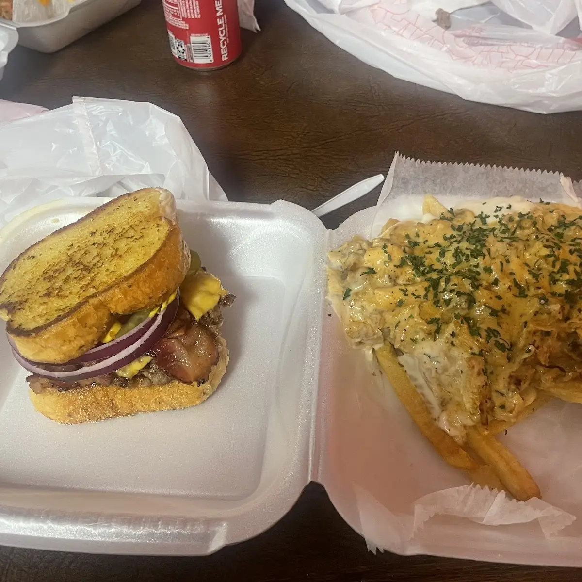 Brisket Double Cheeseburger