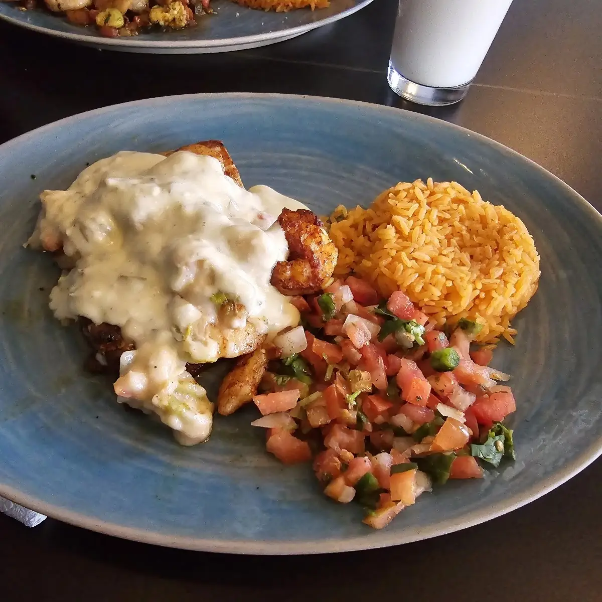 Cheese Sauce Side Rice & Beans