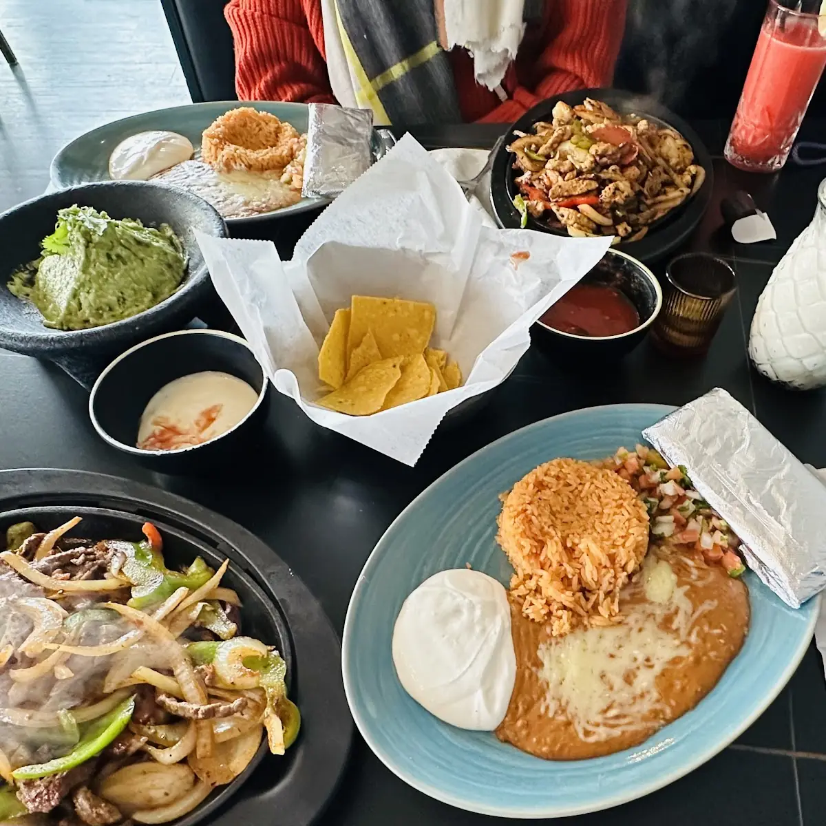 Steak Fajitas Trio Fajitas