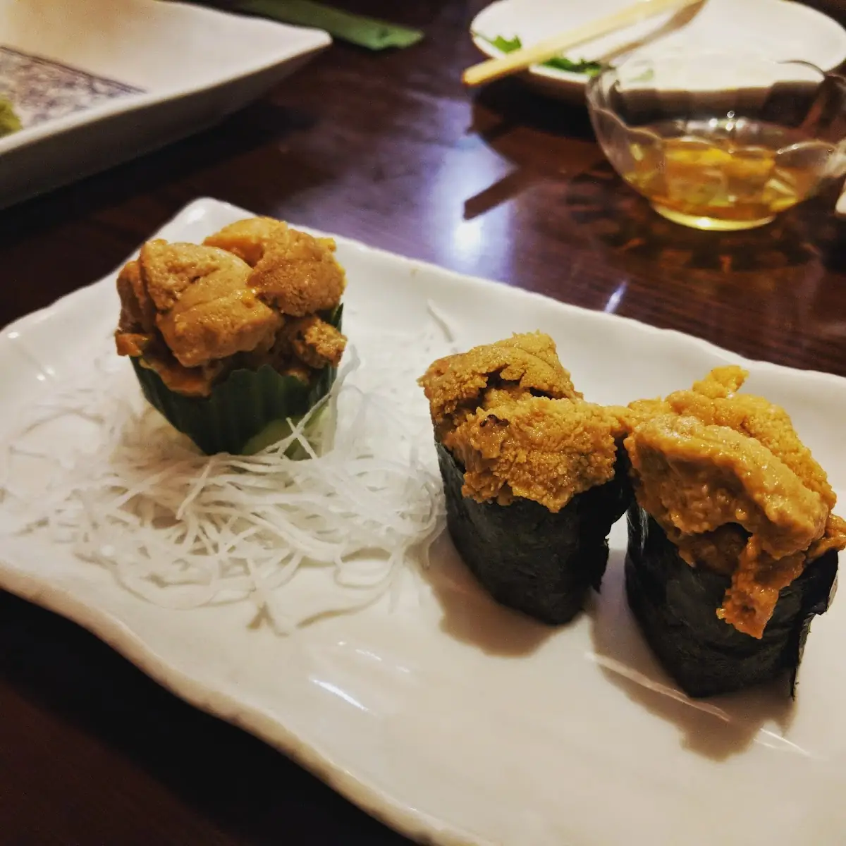 Fried Oyster Sushi