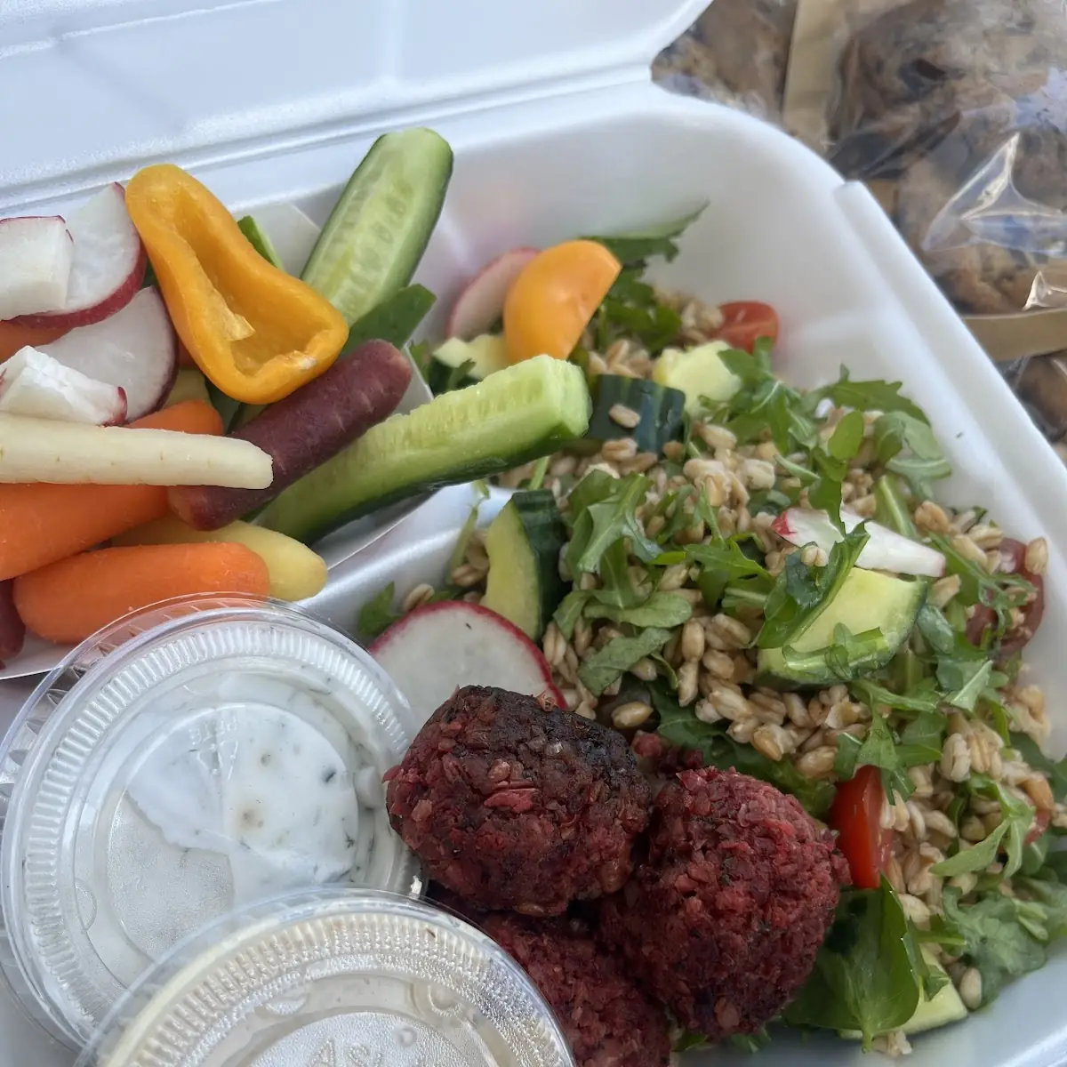 Hummus N’ Veggies Raw Diet