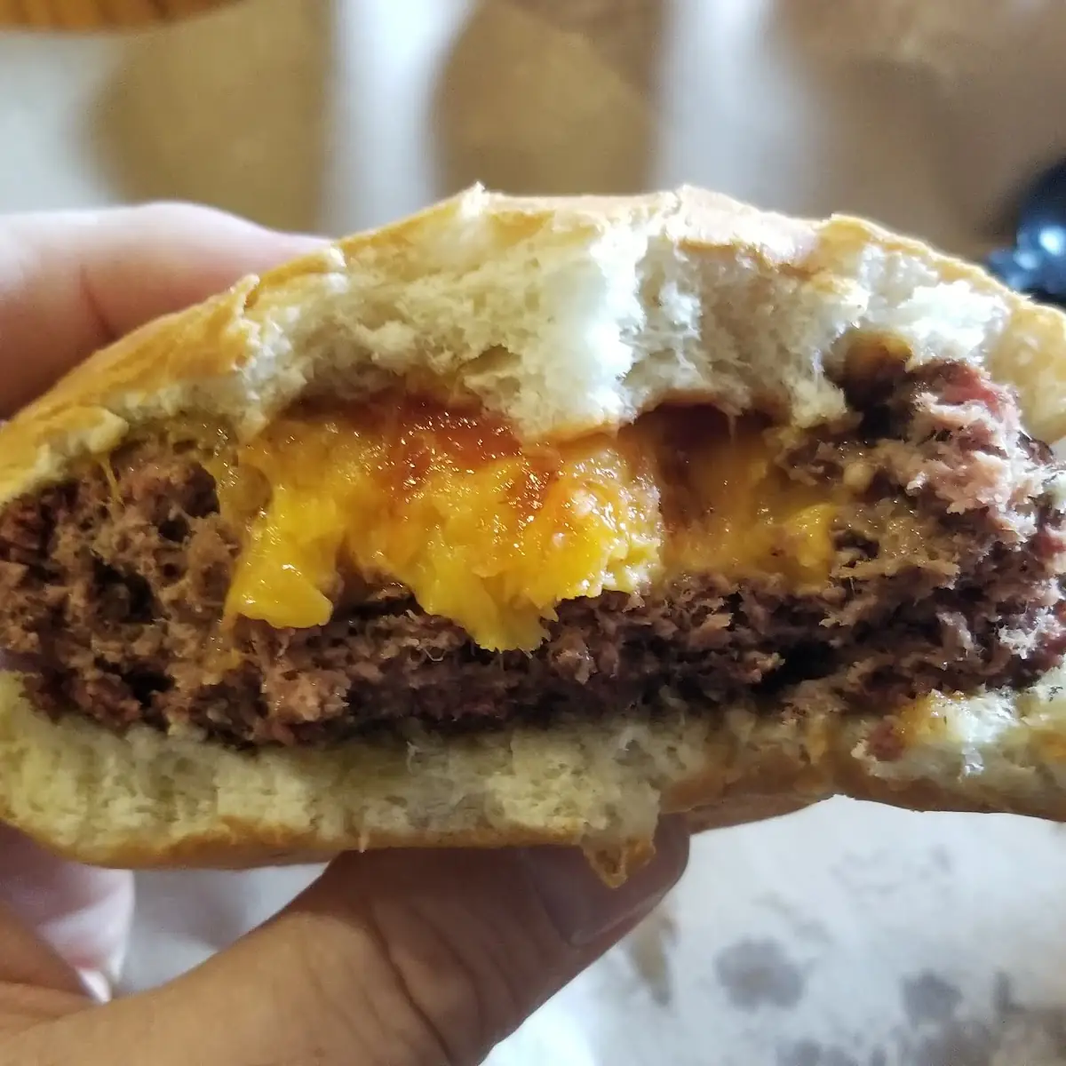 The Juicy Lucy Cheeseburger
