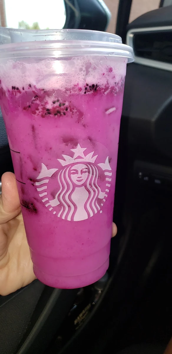 Dragon Fruit with Coconut Milk