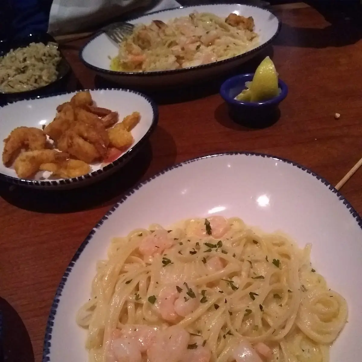 Shrimp Alfredo