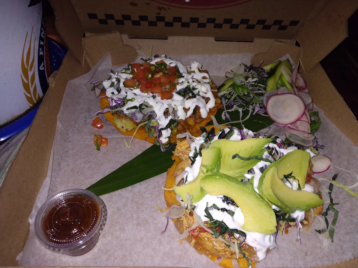 Chicken Tostada