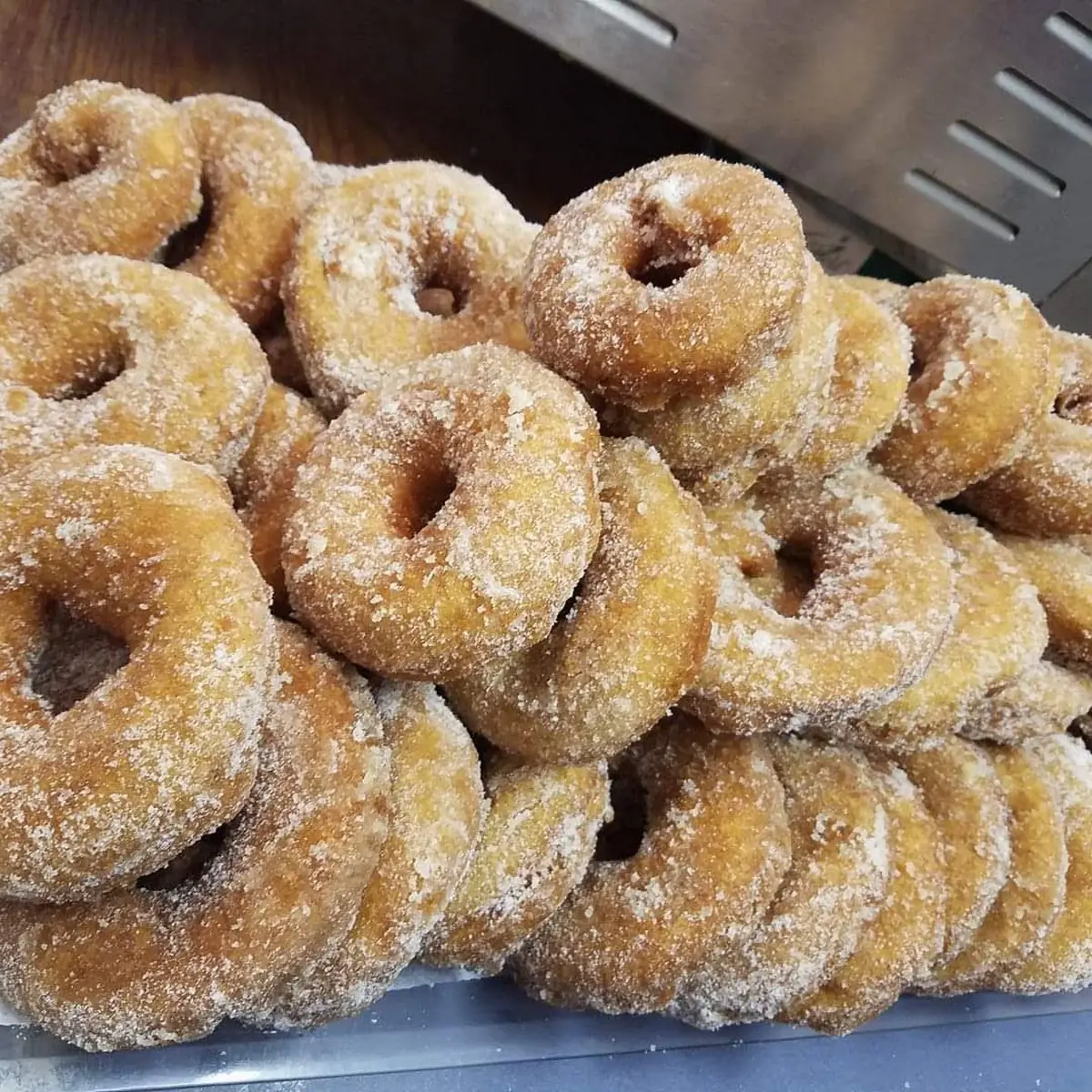 Homemade Apple Cider Doughnuts