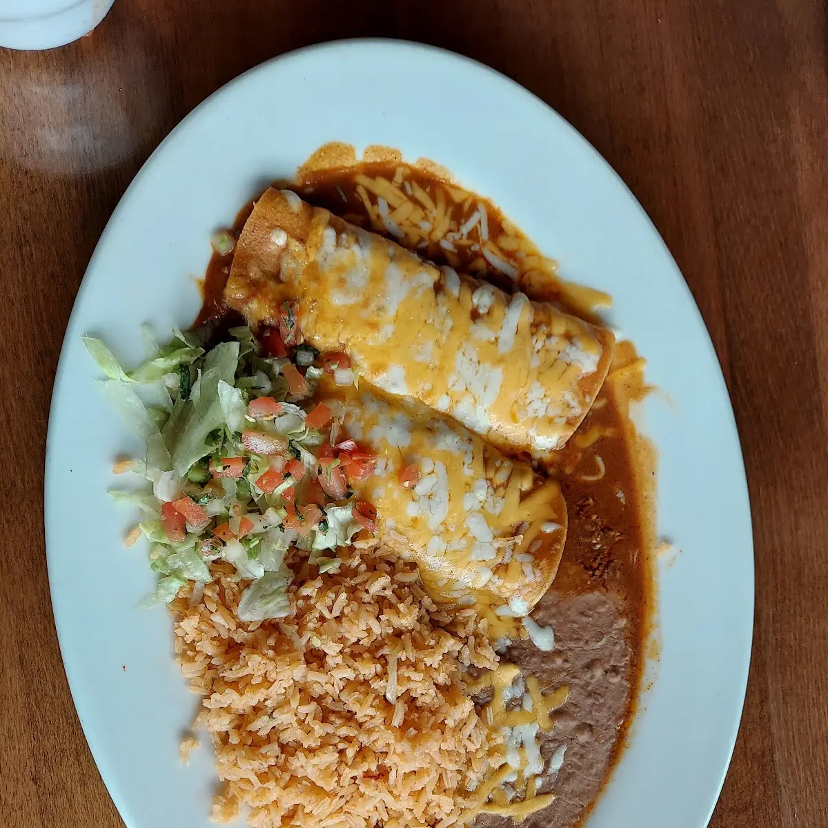 Enchilada & Chile Relleno
