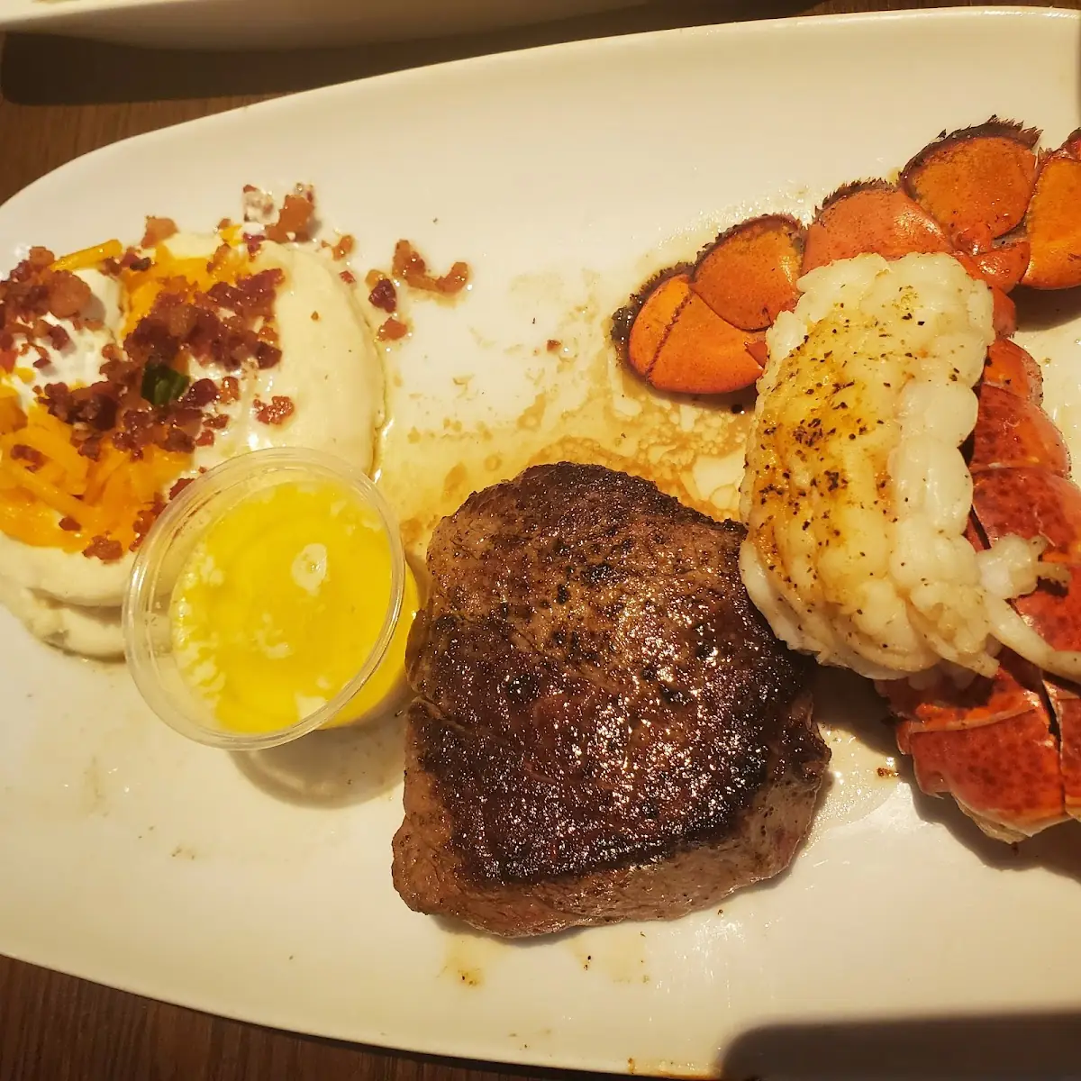 Steak and Lobster Tail