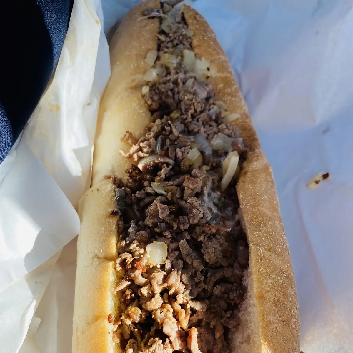 Steak & Cheese with Grilled Onions