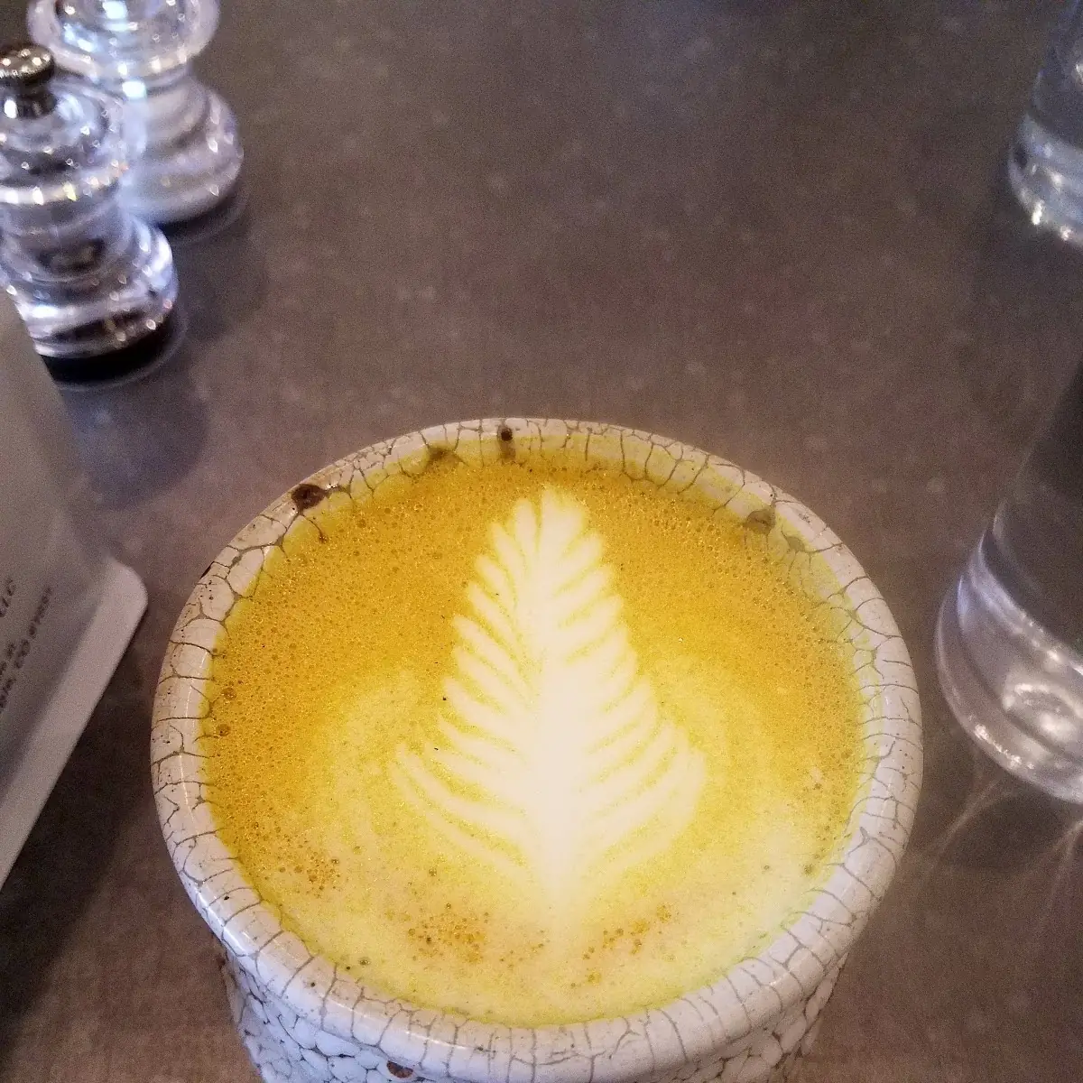 Ginger Turmeric Latte