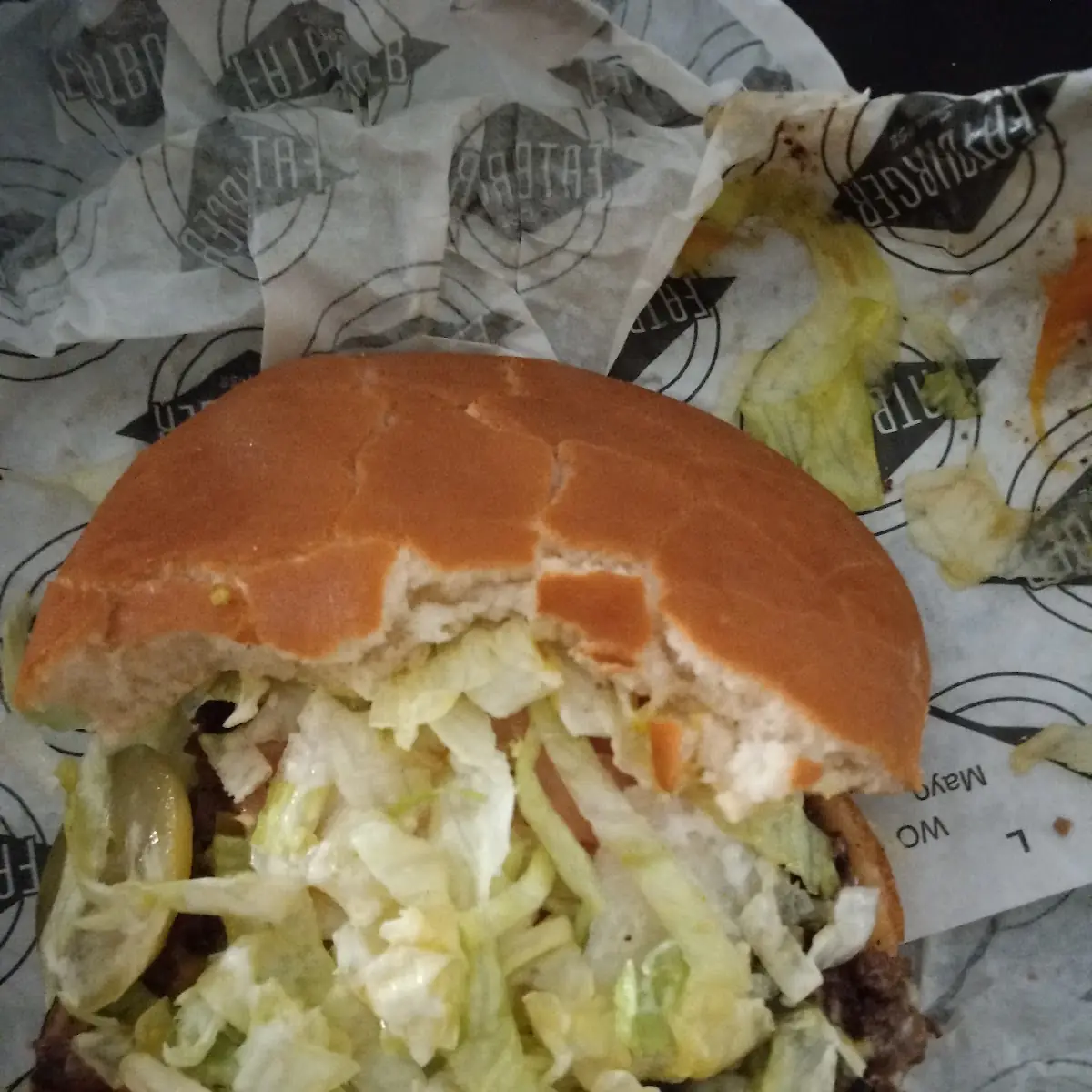 Large Cheese Burger