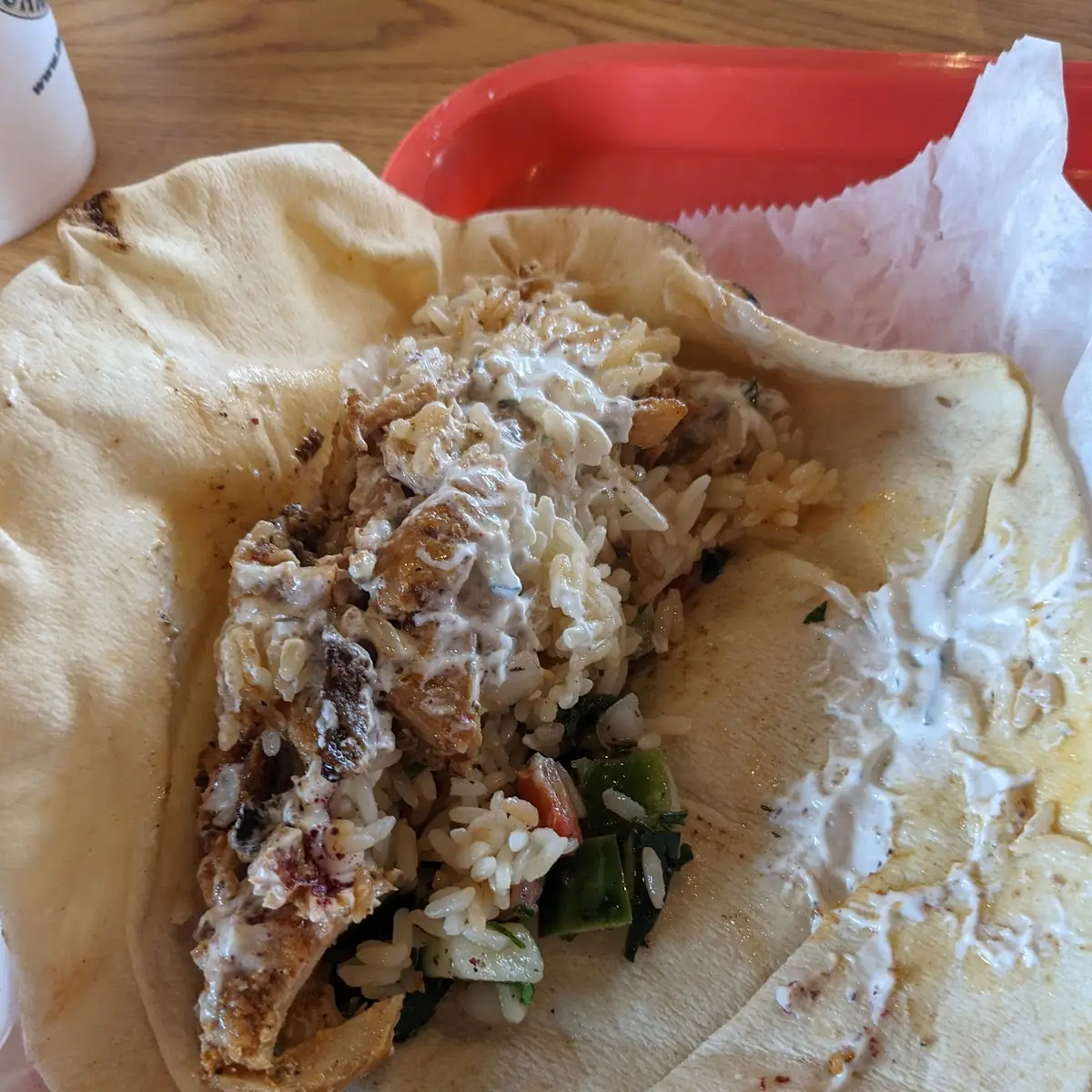 Chicken Burrito
