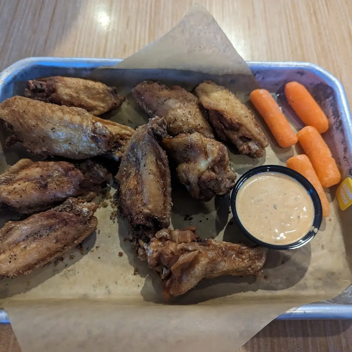 Traditional Bone in Wings Lemon Pepper Dry Rub