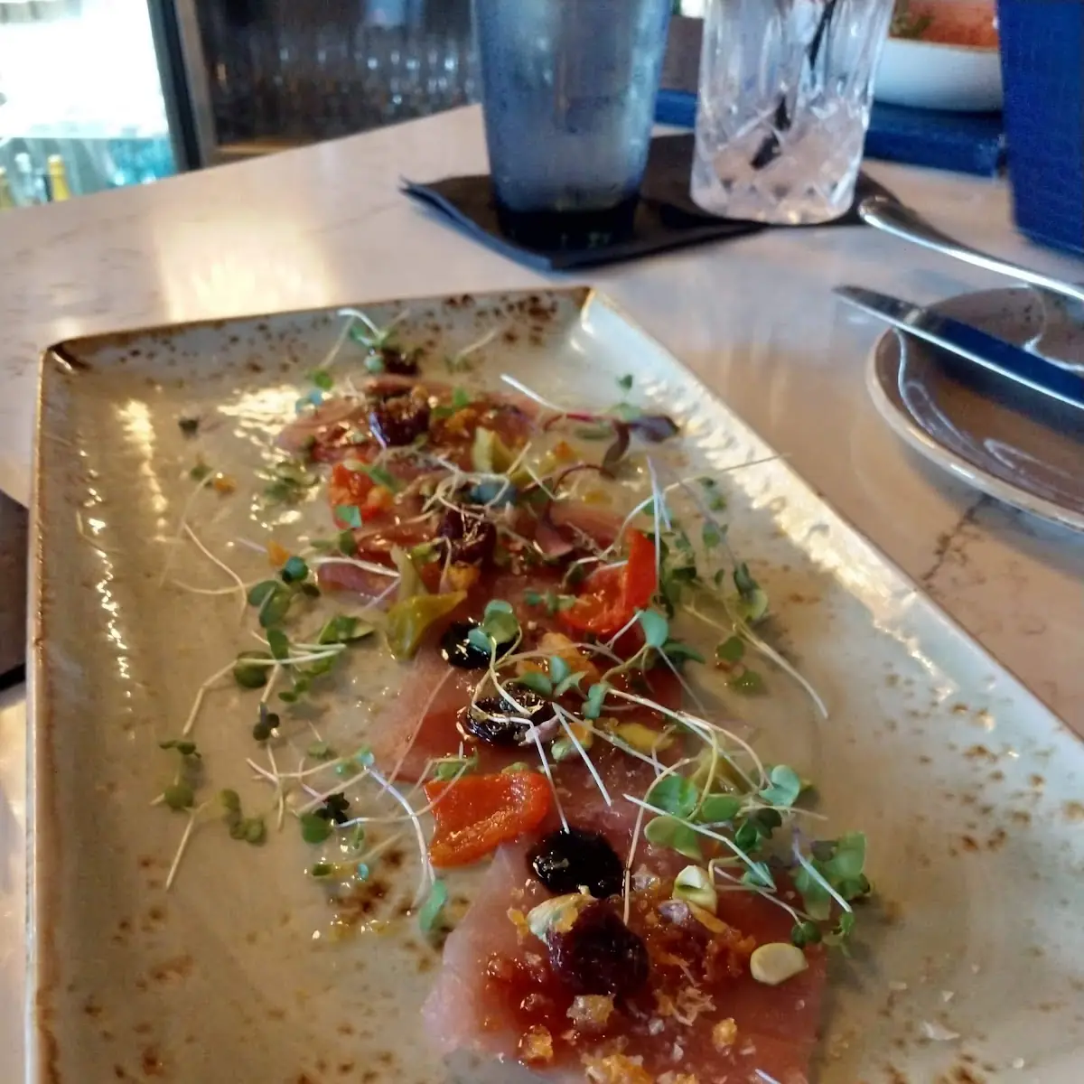 Ahi Tuna Crudo