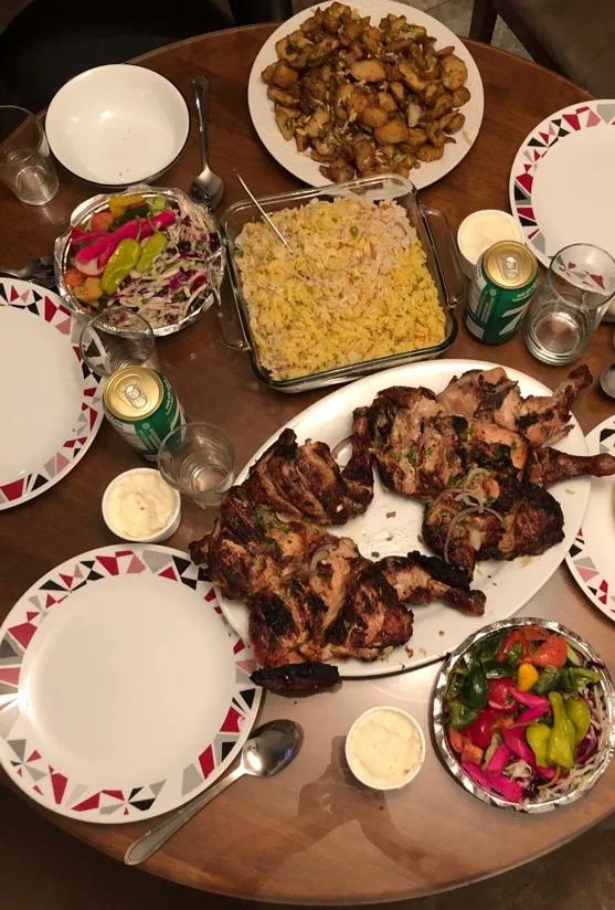 Rice and Chicken Trio