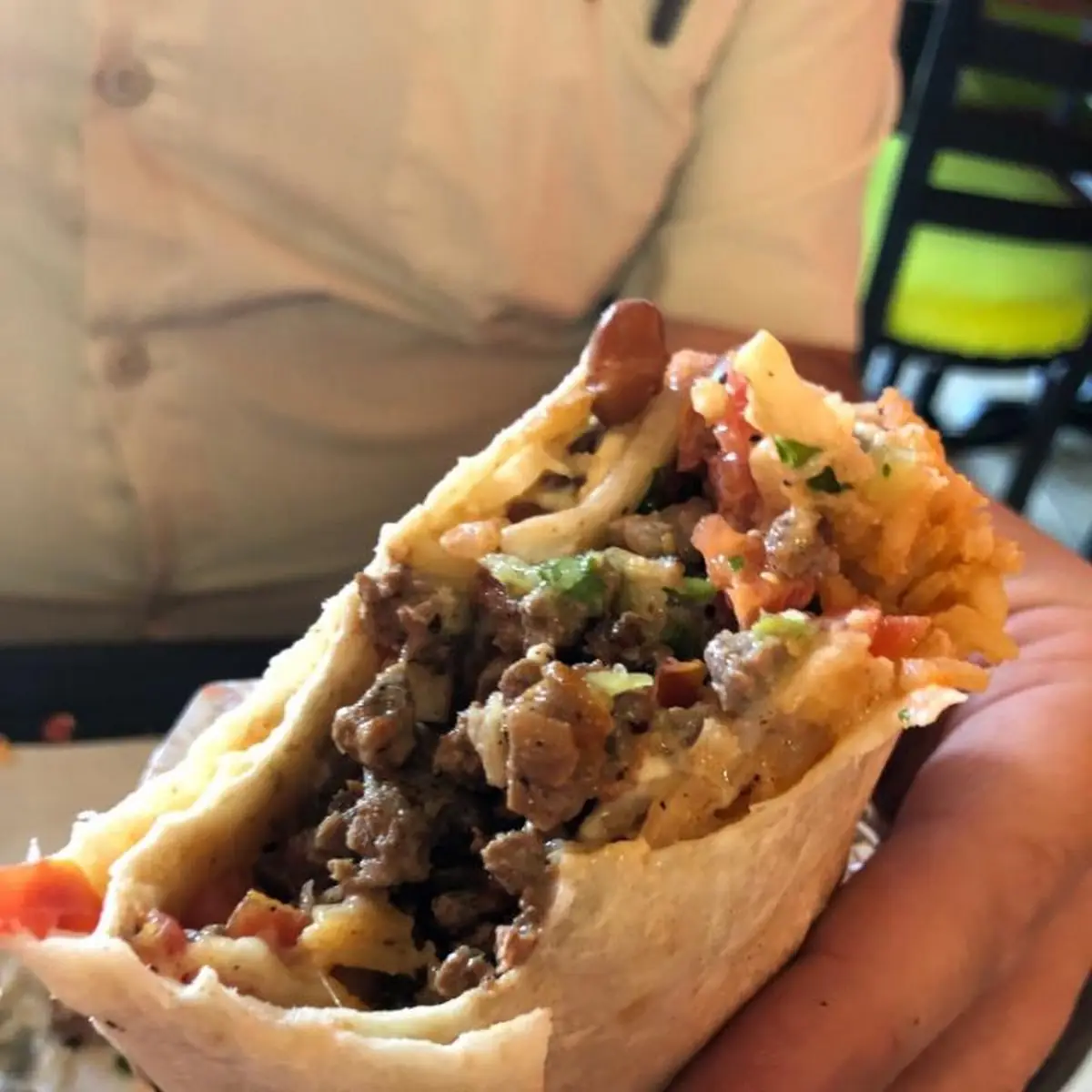 Carne Asada Burrito