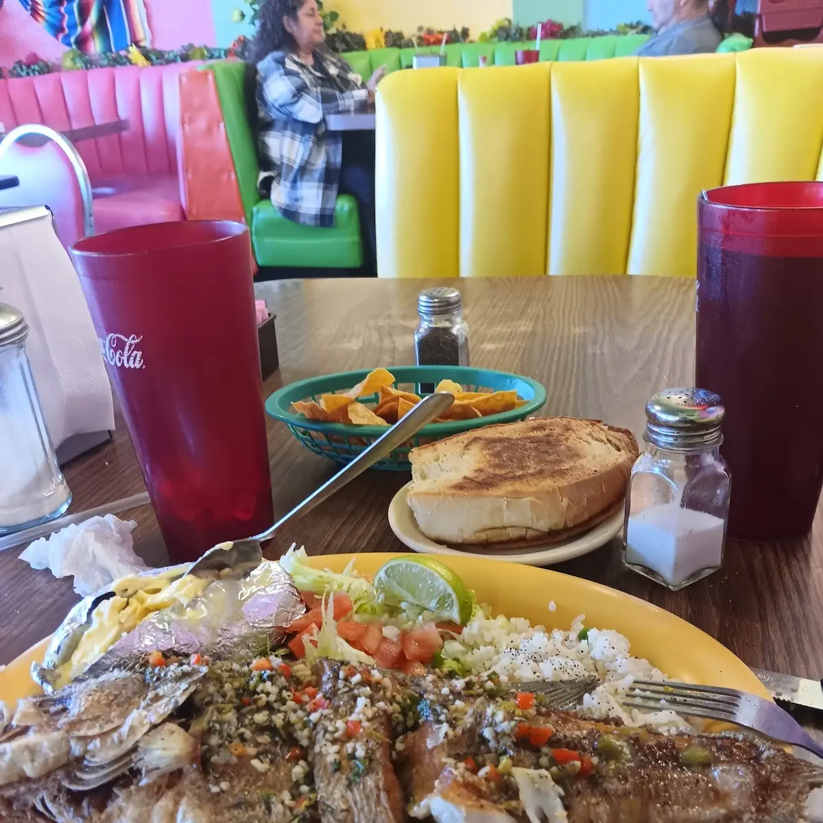 Fried Black Bass