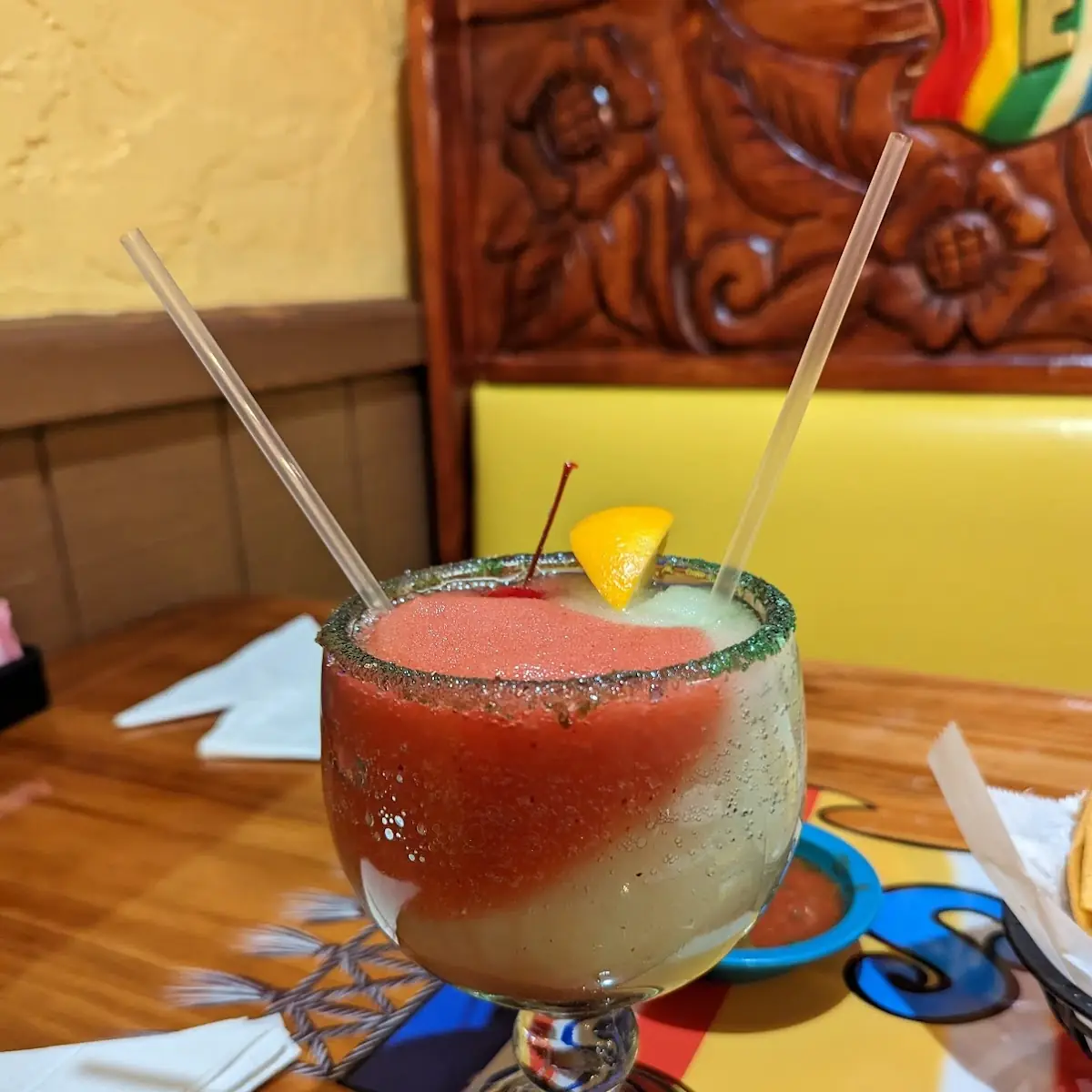 Lime Strawberry Margarita