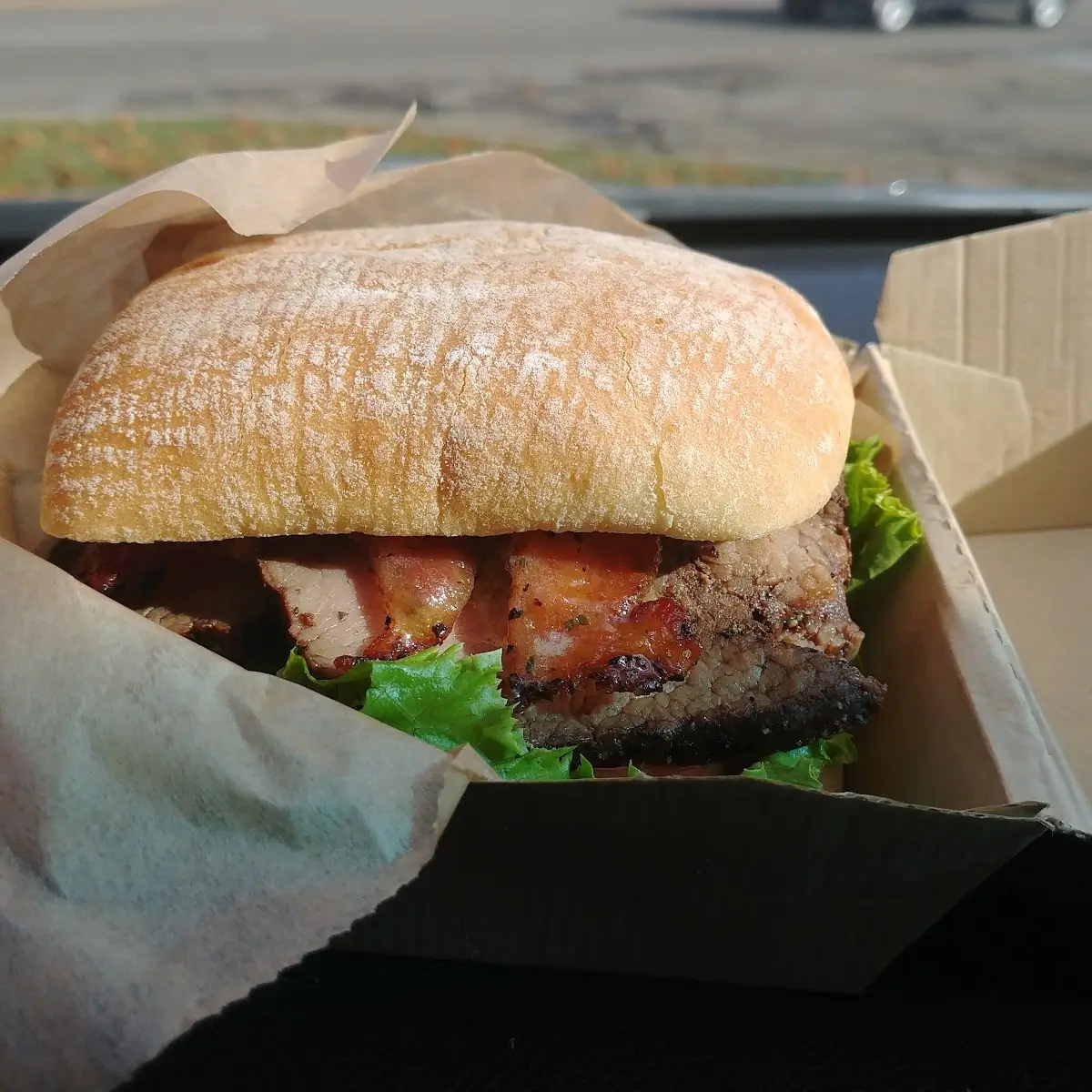 Garlic Butter Steak Sandwich