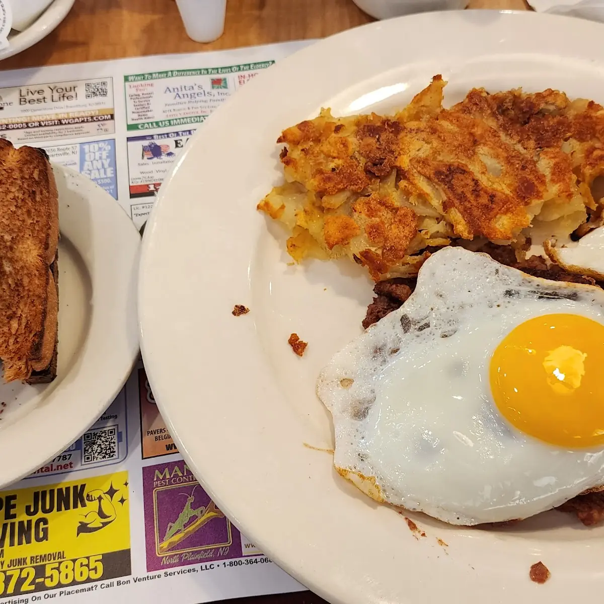 Corned Beef Hash & Eggs