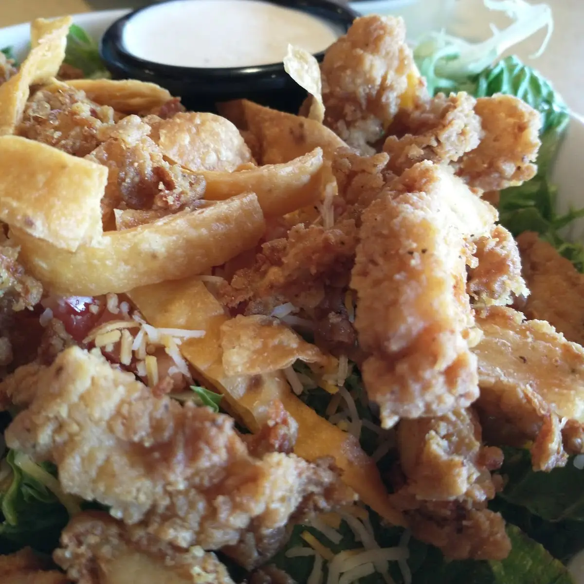 Crispy Chicken Salad