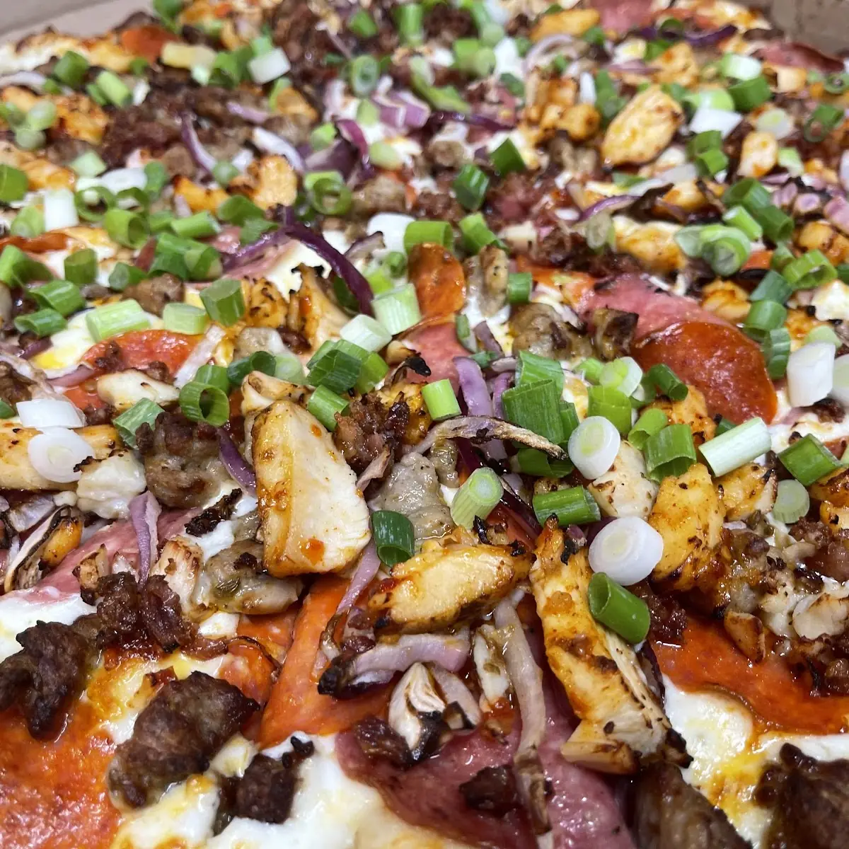 Hearty Bacon Supreme Pizza