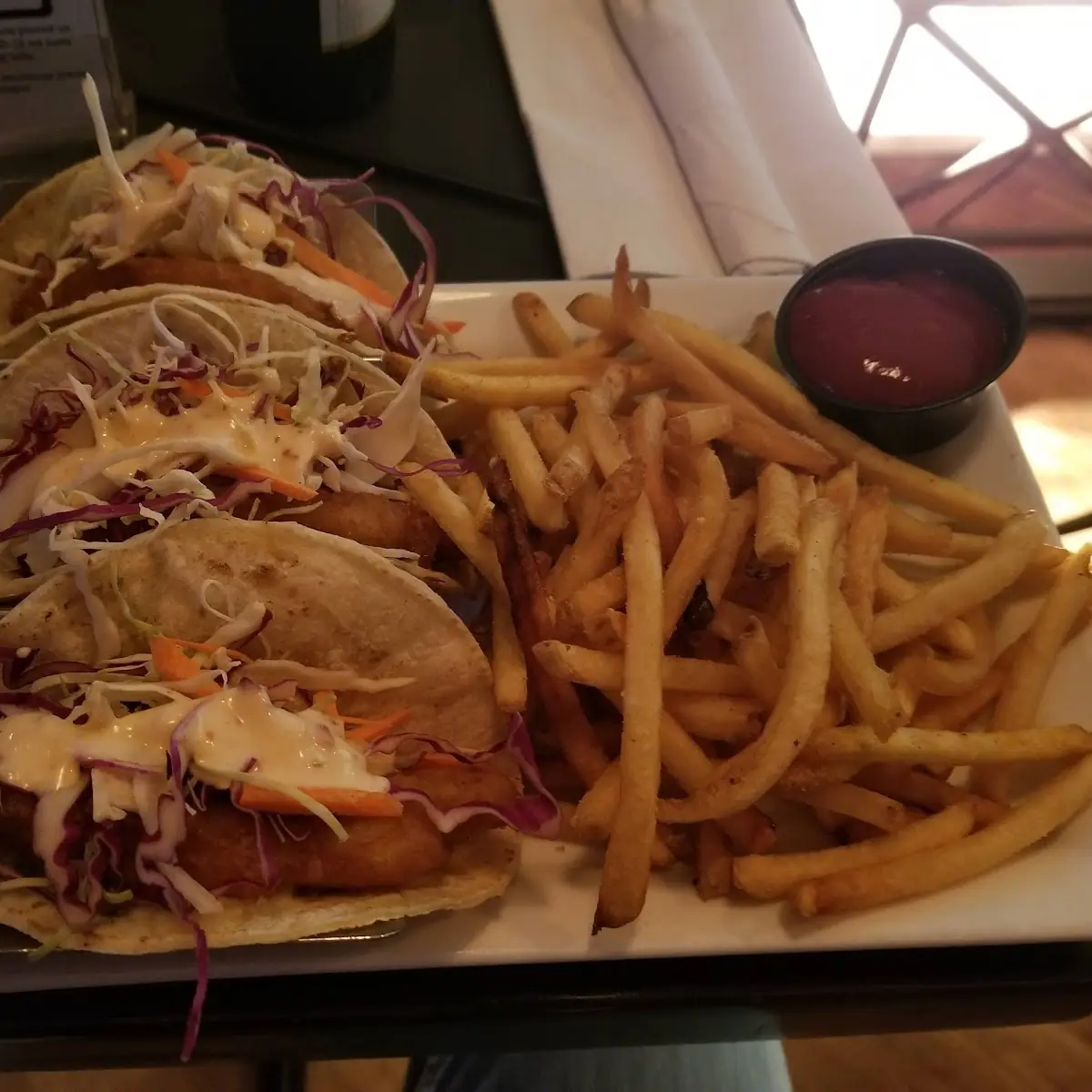 Beer Battered Cod Tacos