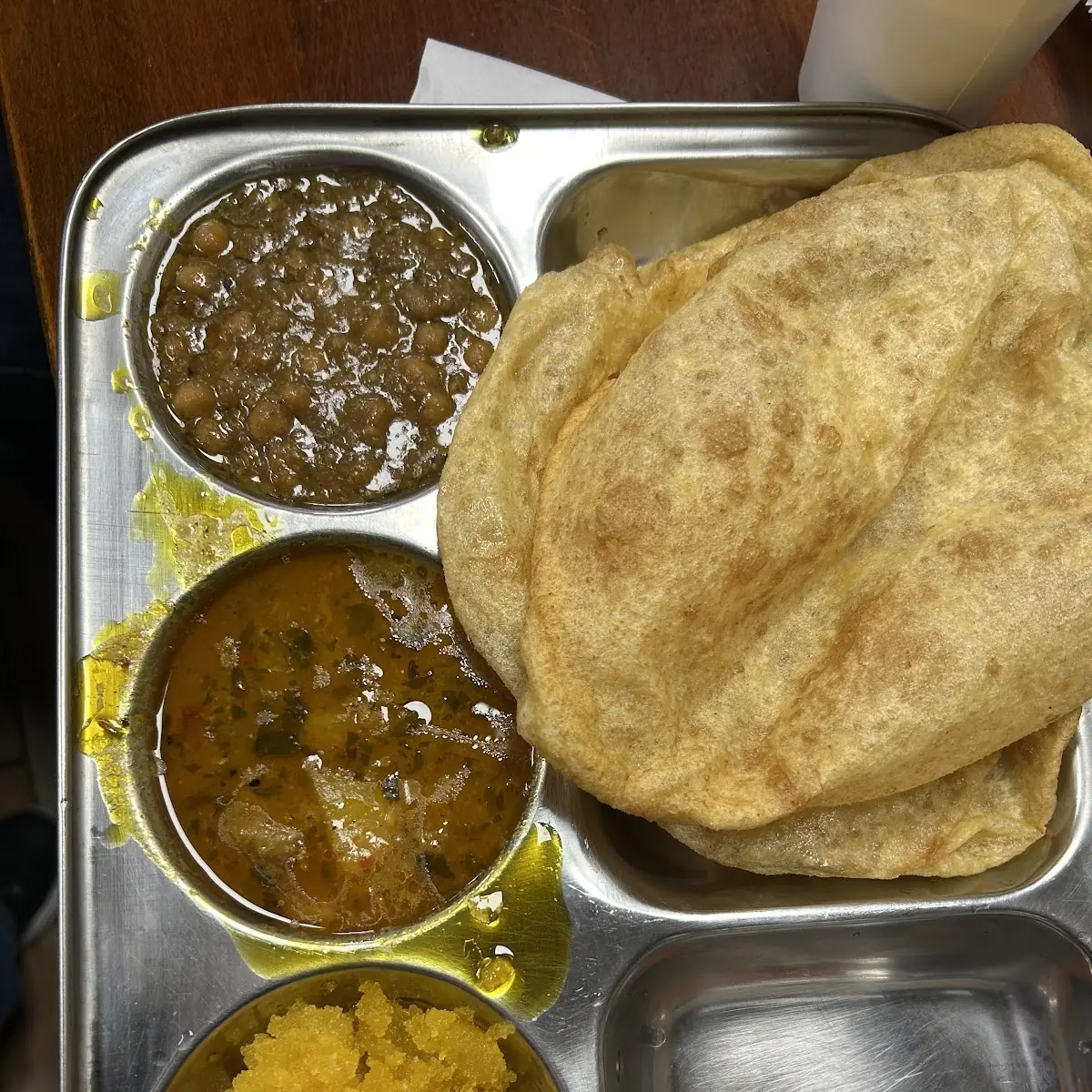 Halwa Puri Bhaji