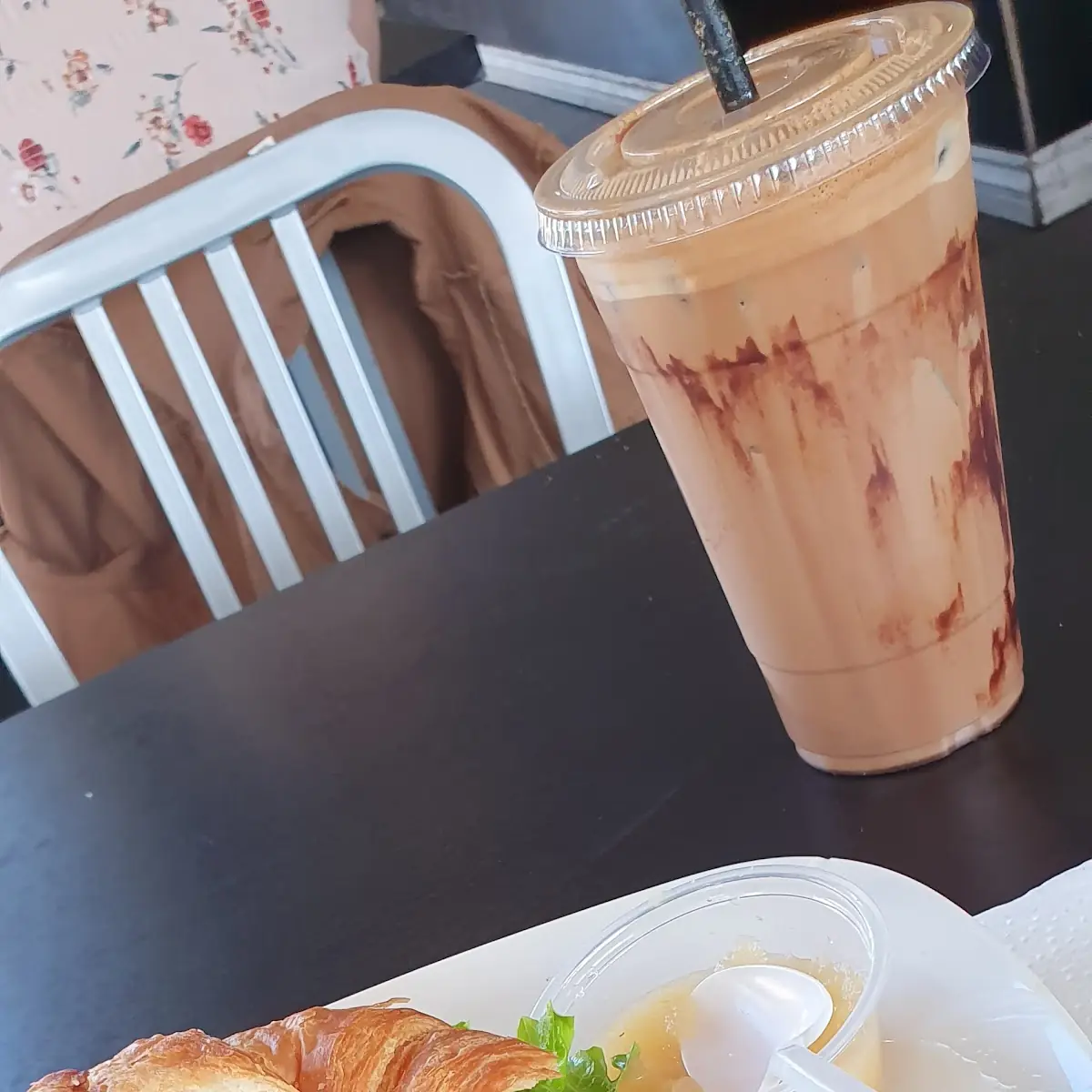 Cranberry Chicken Salad Croissant Sandwich