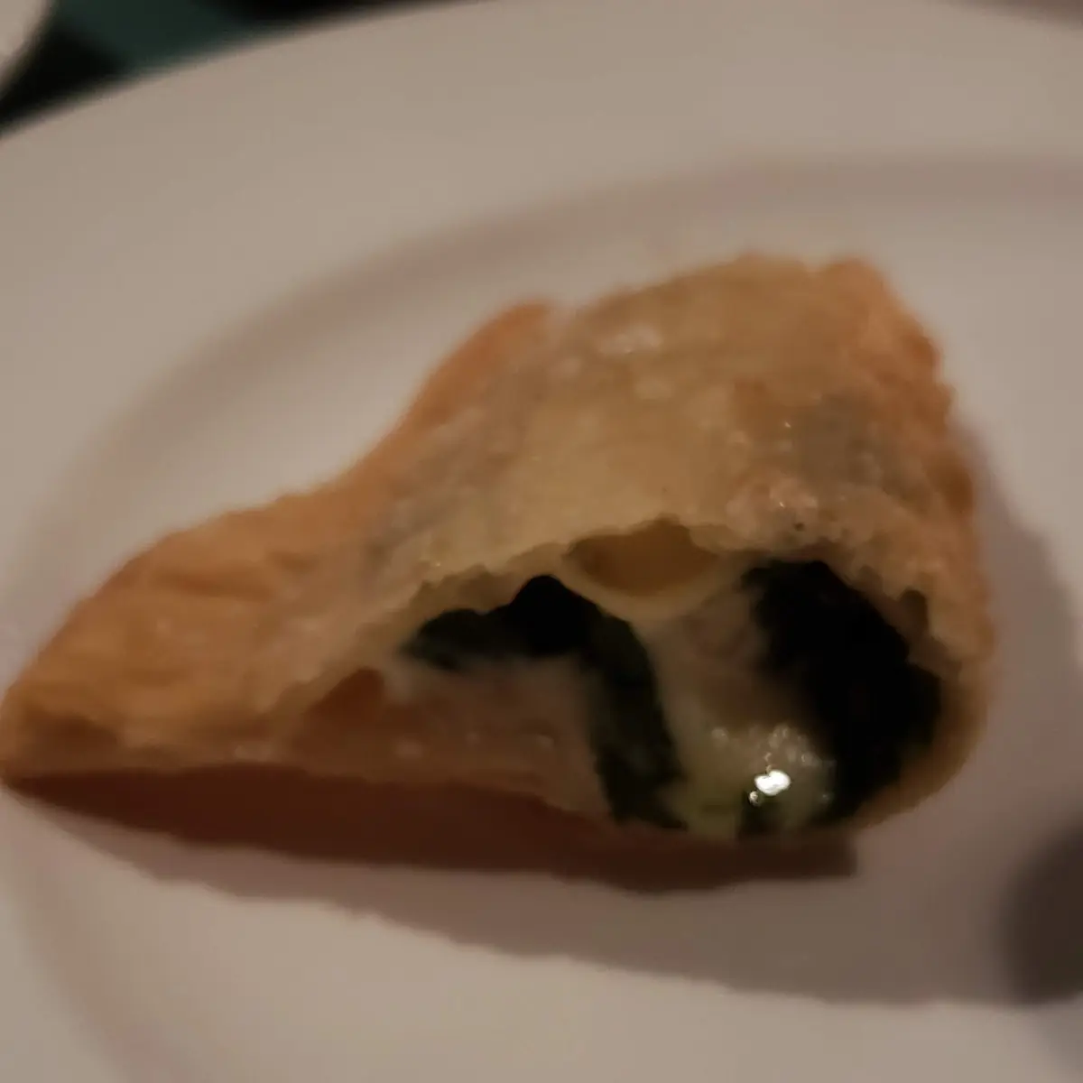 Spinash Cheese Empanada