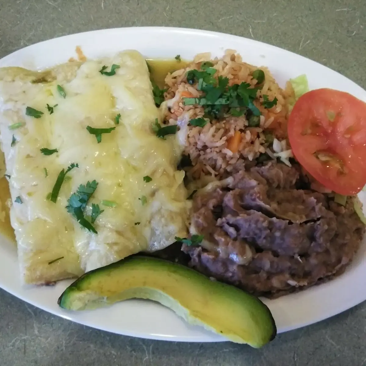 Enchiladas Verdes