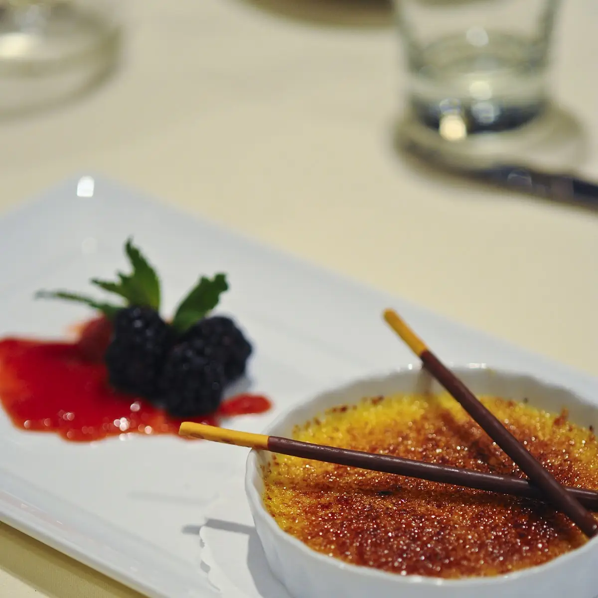 Bergamot Tea Crème Brulee