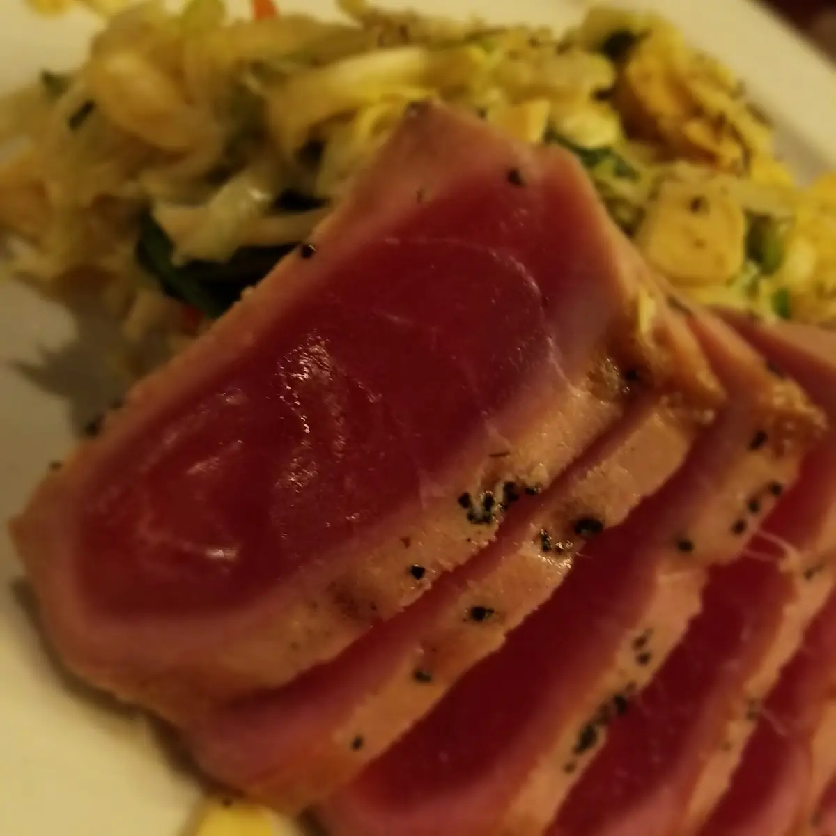 Seared Tuna Plate