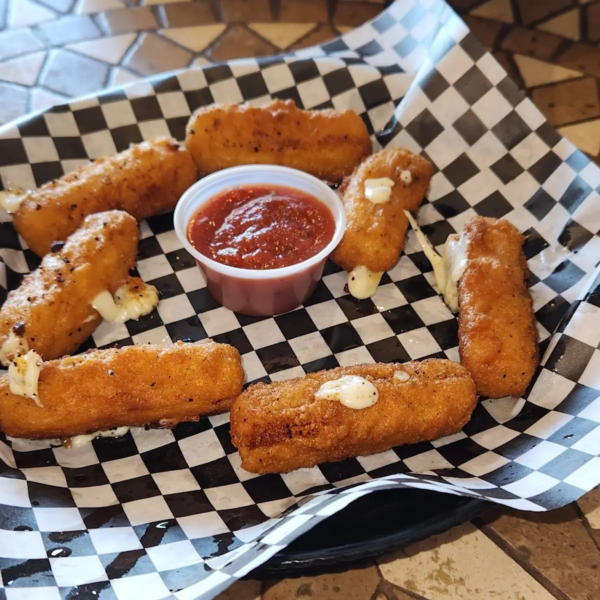 Breaded Provolone Cheese Sticks