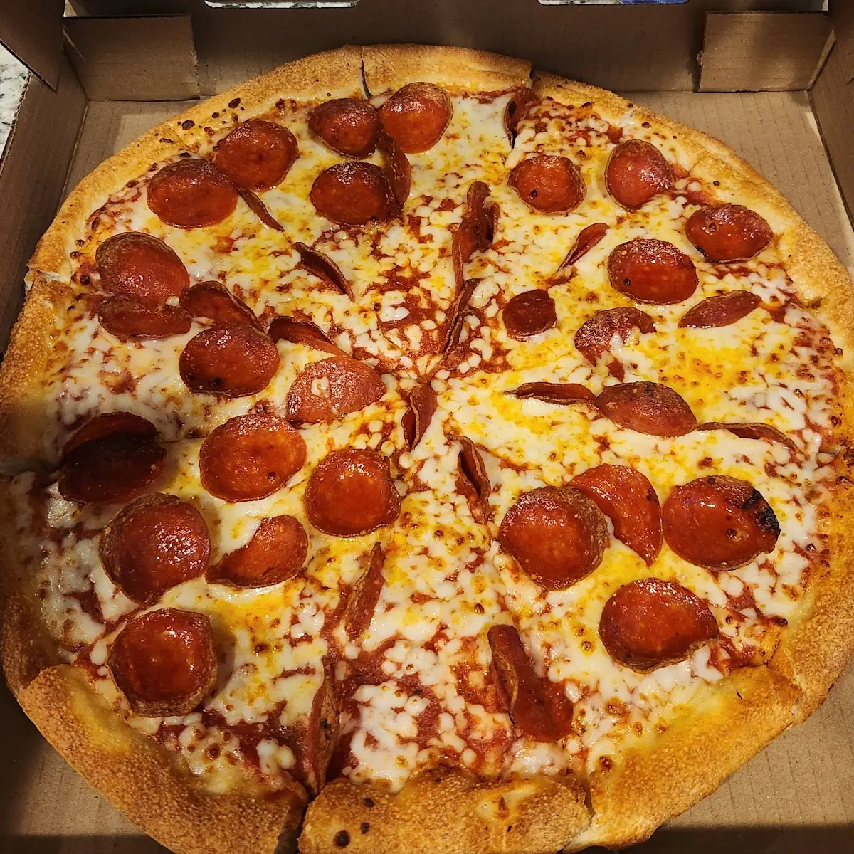 Double Pepperoni Pizza
