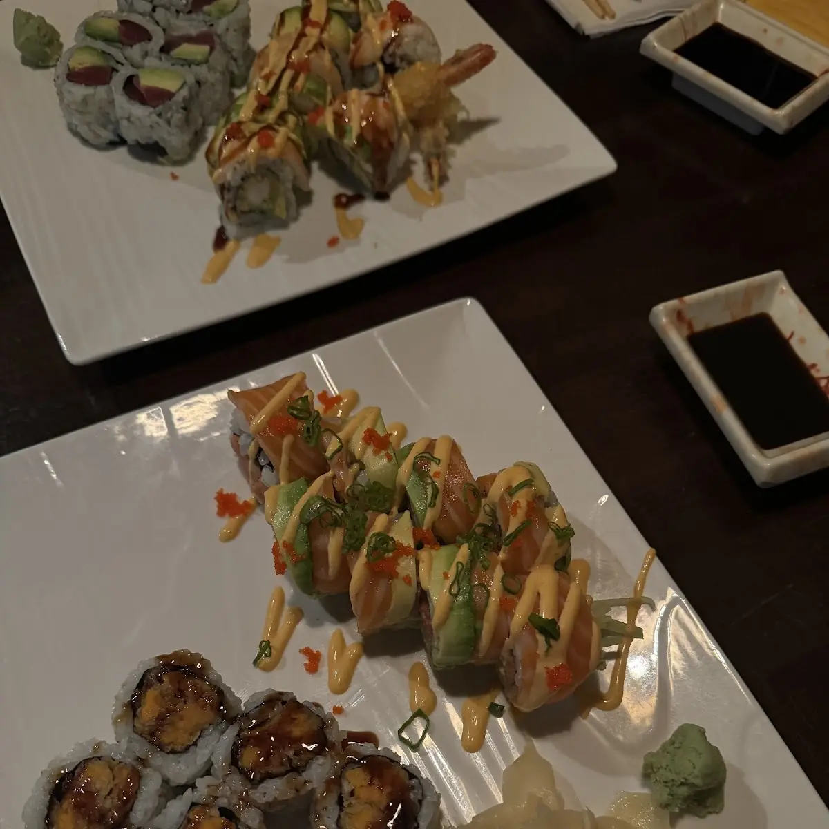 Assorted Sushi and Maki Rolls