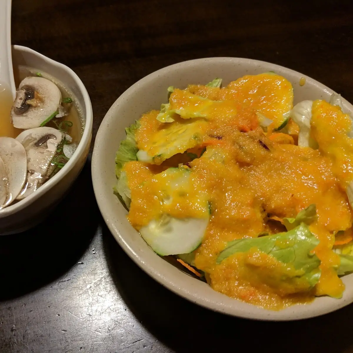 Onion Soup and House Salad