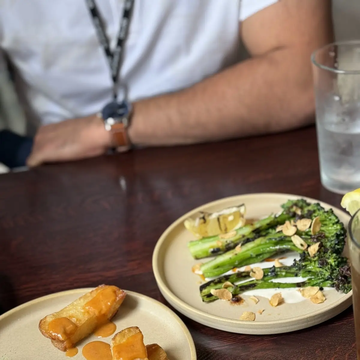 French Fries and Broccoli