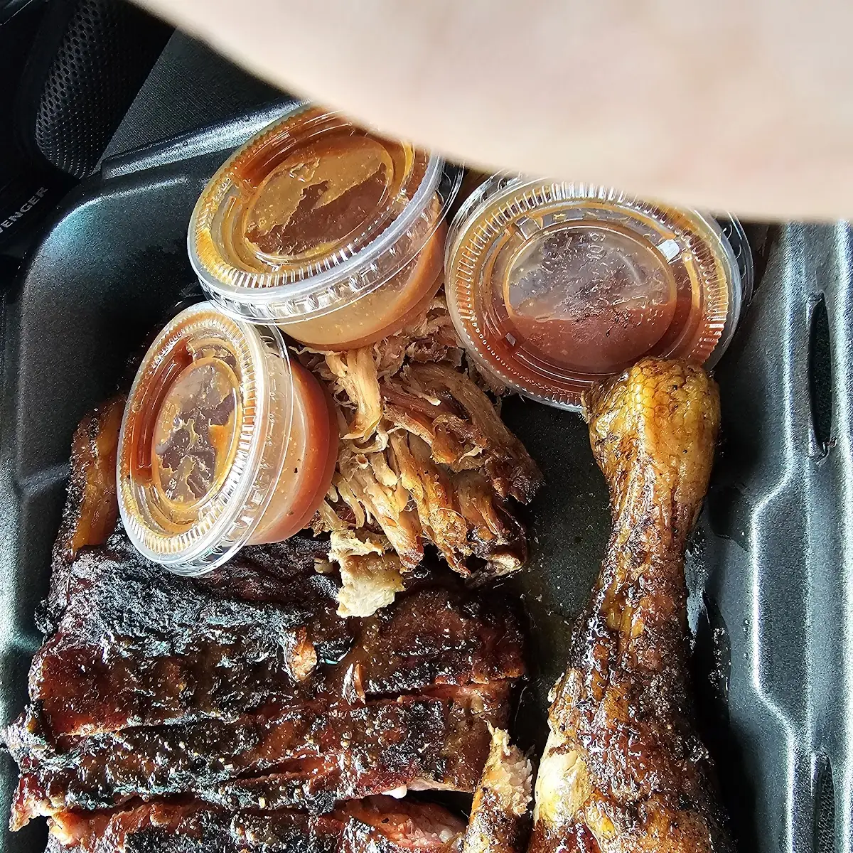 BBQ Sampler Meal
