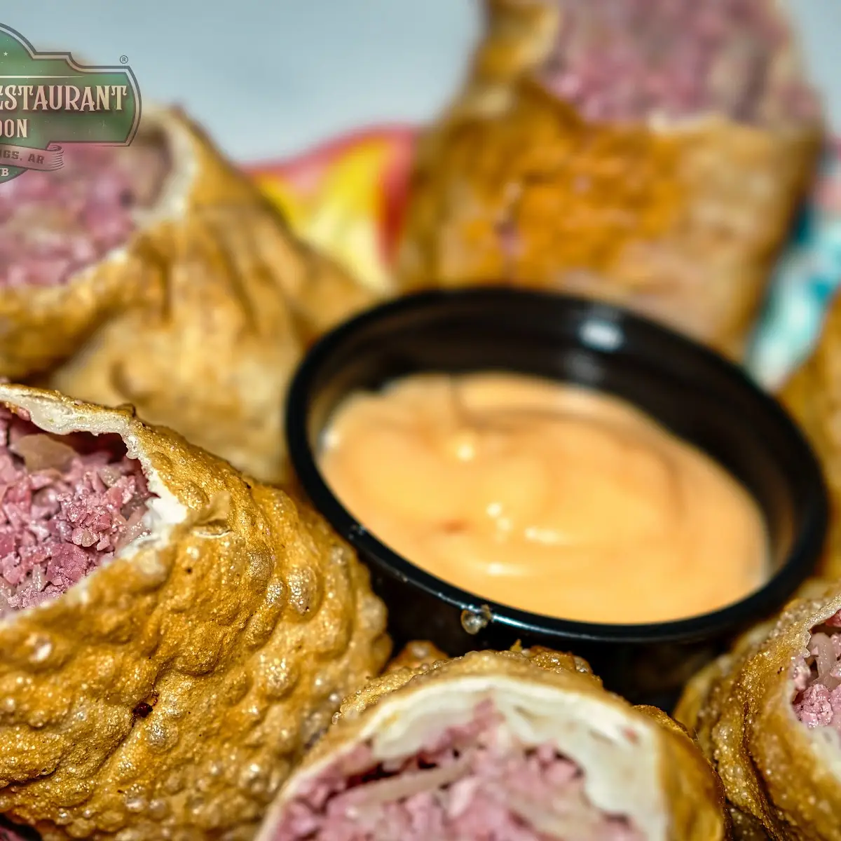 Irish Reuben Egg Rolls