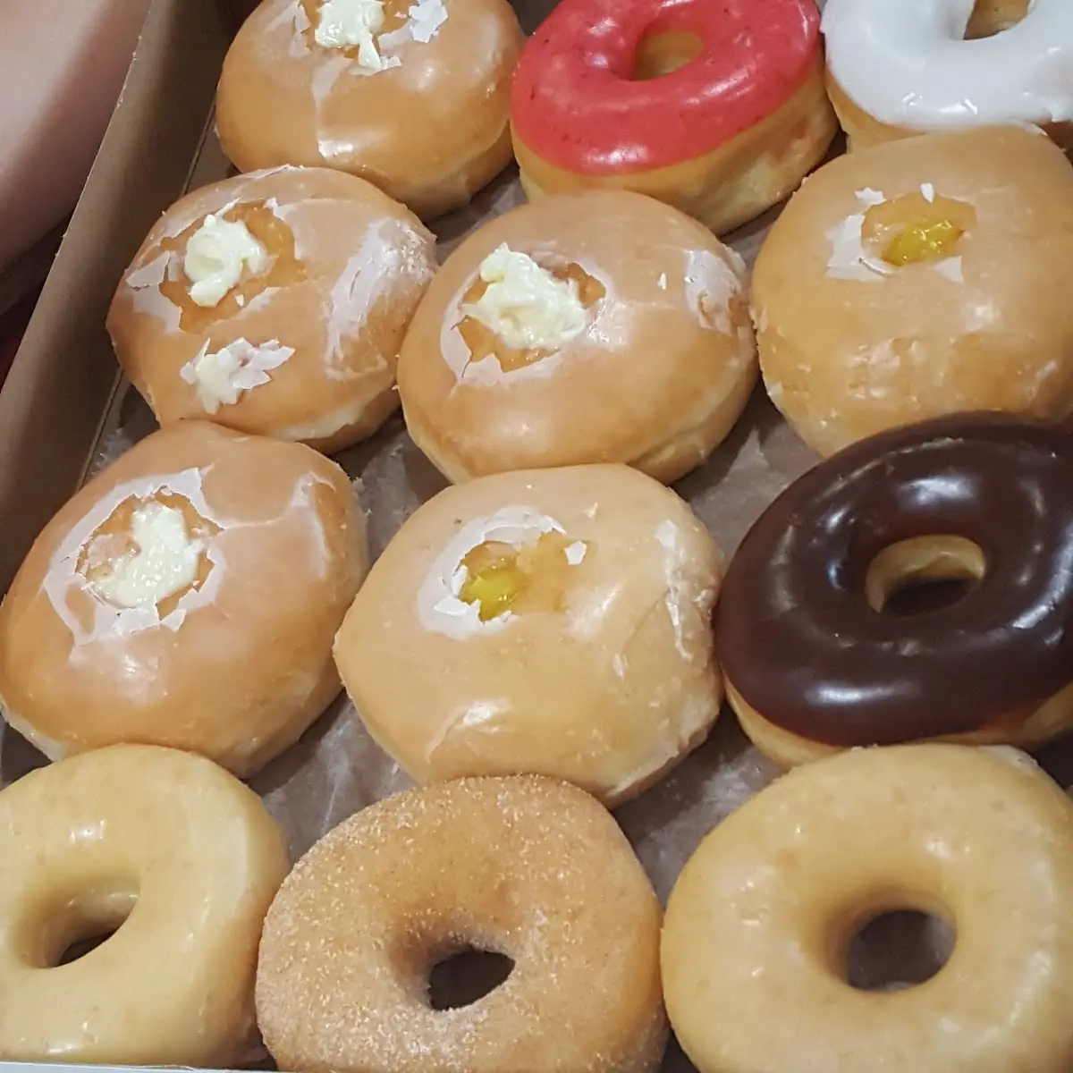 Cream Cheese Filled Donuts