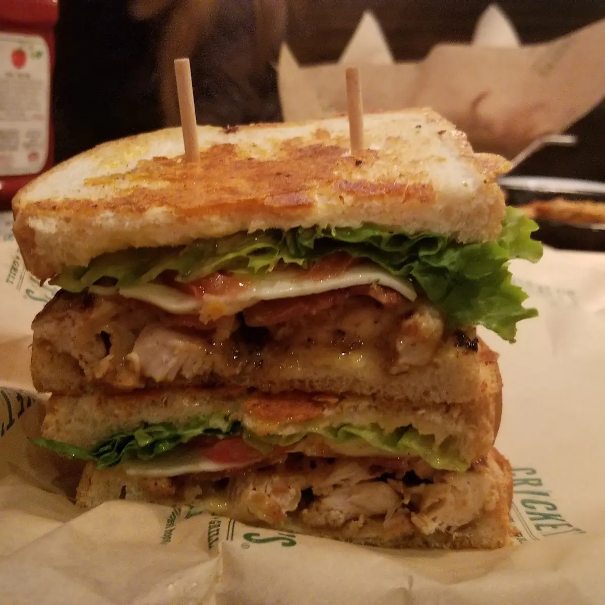 Honey Mustard Chicken Sandwich