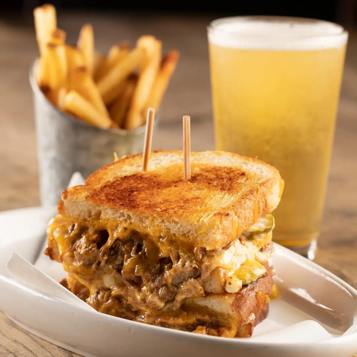Texas BBQ Braised Beef Melt