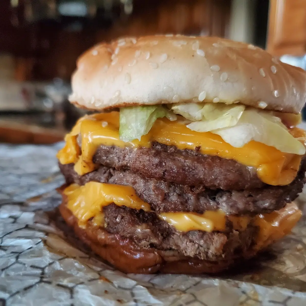 Triple Cheese Burger