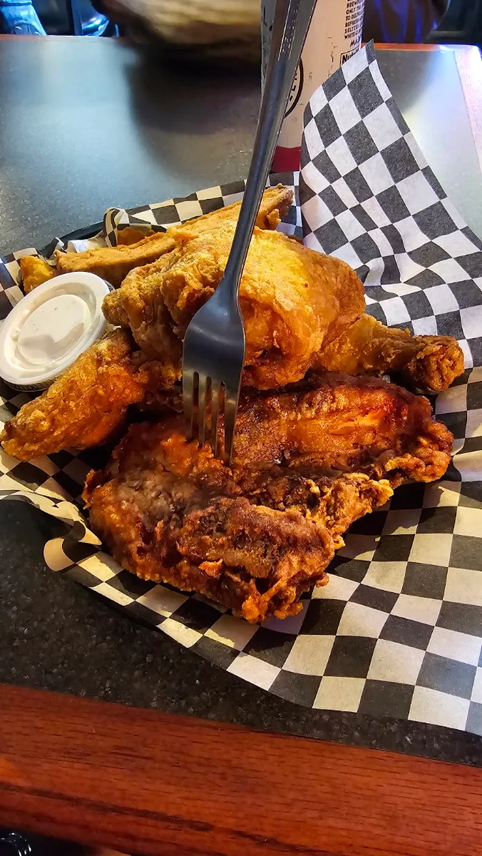 Pressure Cooked Fried Chicken