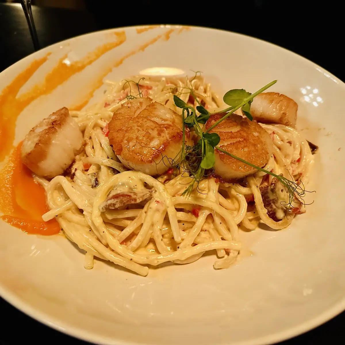 Scallop with Garlic Sauce