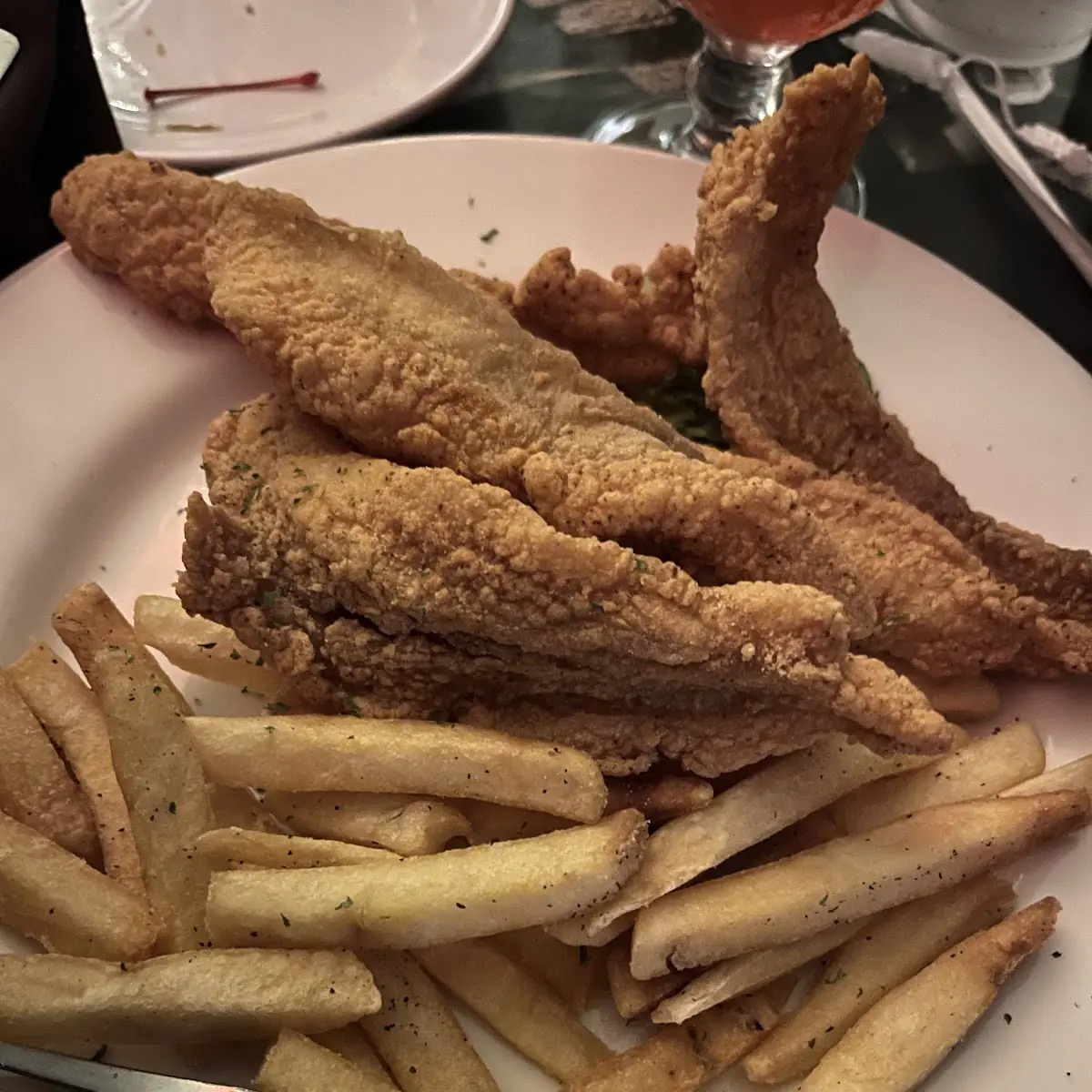 Fried or Pan Seared Catfish Baskgt